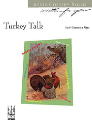 Turkey Talk piano sheet music cover